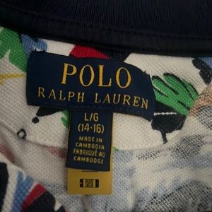 Ralph Lauren polo boys shirt size(14-16)$35